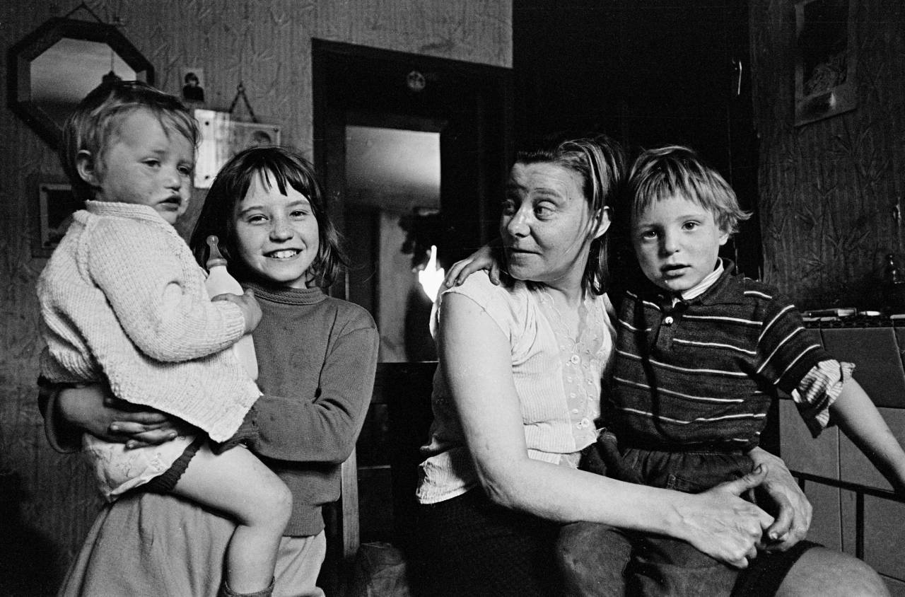 Mrs Tandy and her family, Sheffield 1969 