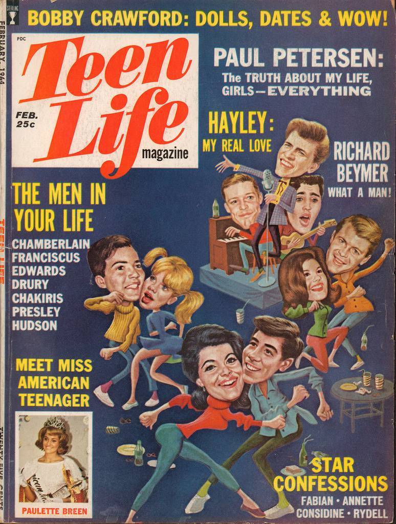 Teen Life (Feb 1963) cover