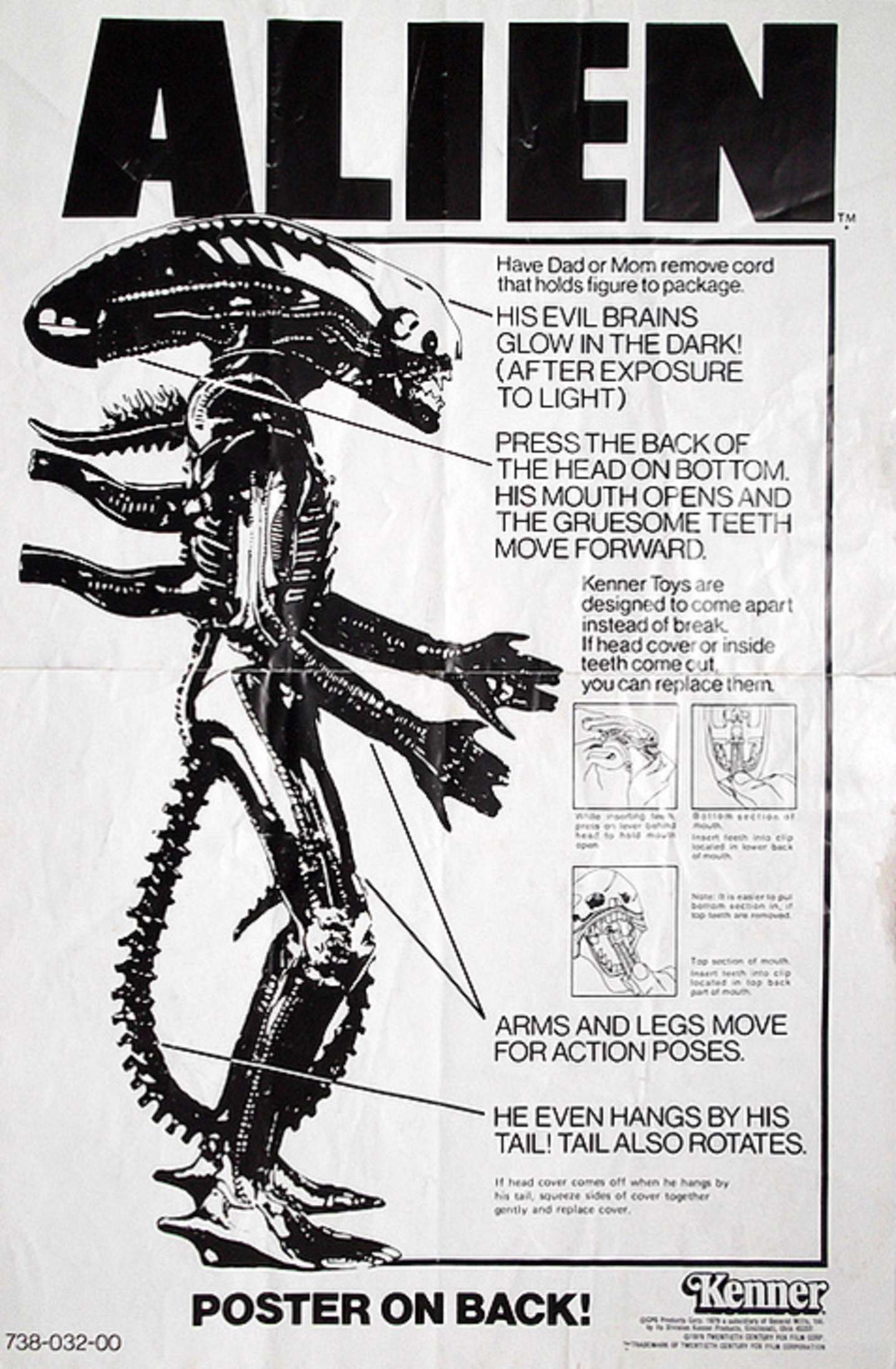 alien action figure 1979