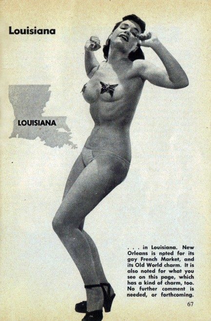 Striptease guide 1953 Bettie Page