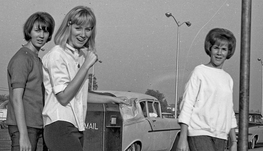 Fresno State College girls 1966 
