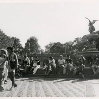 Bethesda Fountain: 1975, Shorpy Old Photos