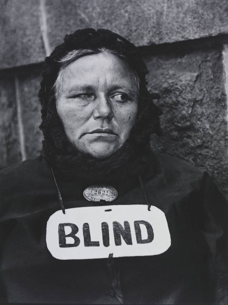 PH.372-1982 Photograph 20thC; Strand Paul, Blind woman, New York, 1916 1916