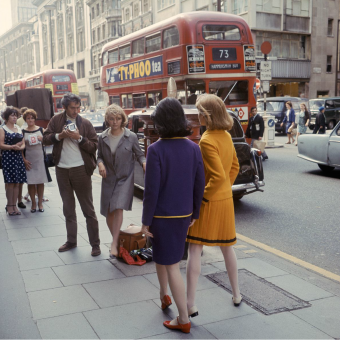 London 1966, Paul Huf working on a fashion shoot for Avenue Photo Sem ...