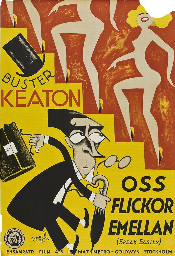 Speak Easily (MGM, 1932) artist- Carl Gustav Berglow