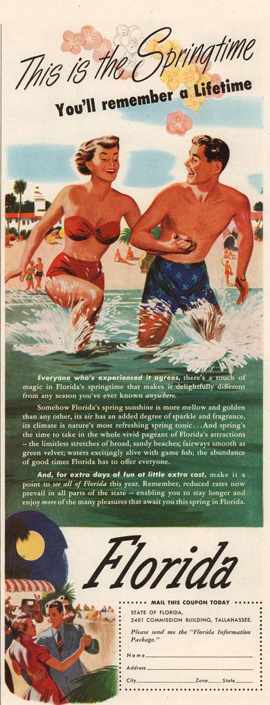 Travel Ads 1950 20