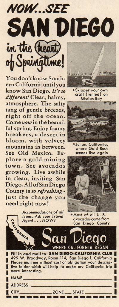 Travel Ads 1950 3