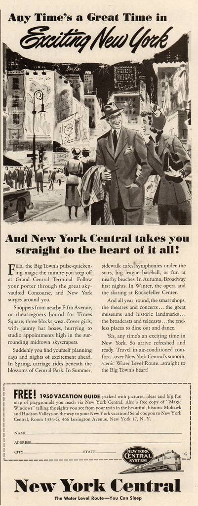 Travel Ads 1950 5