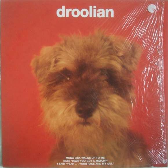 Front cover, Droolian, Julian Cope, Zippo/Mofoco, 1989