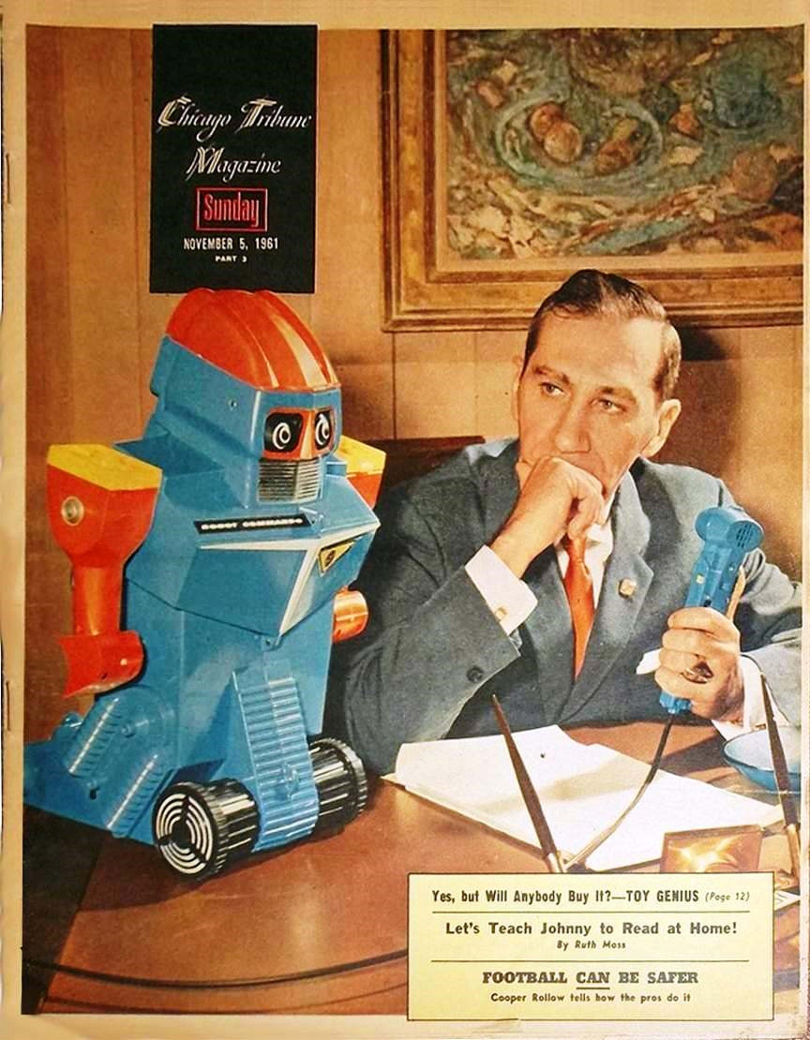 1960s best sale robot toys