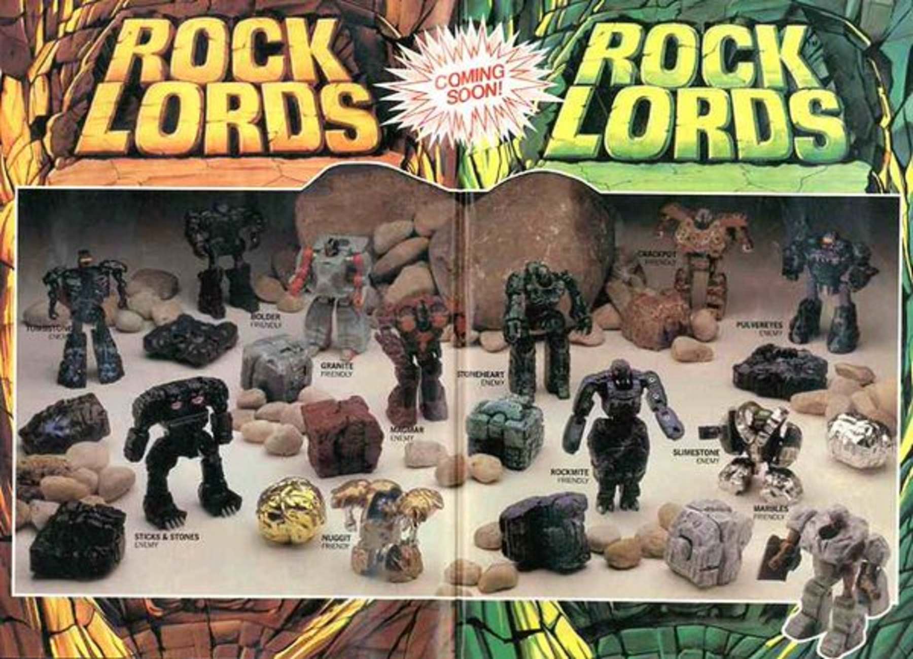 Powerful Living Rocks! Remembering Tonka's Rock Lords - Flashbak