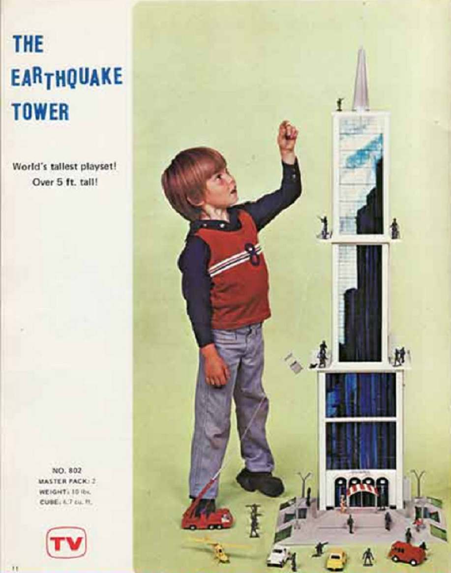 Remembering Remco's Earthquake Tower and Rescue Playset (1976) - Flashbak