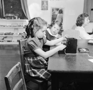 Pupils At The Groundbreaking Westchester County School For Retarded ...