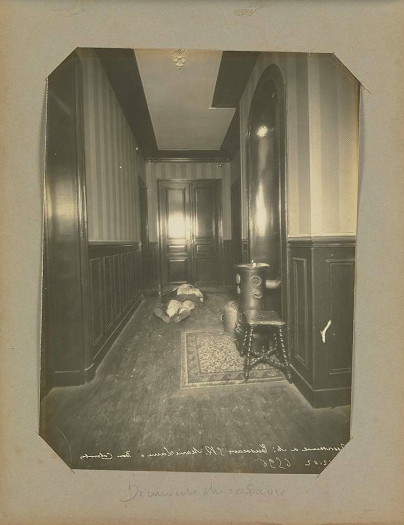 Detective Alphonse Bertillon's Crime Scene Photographs