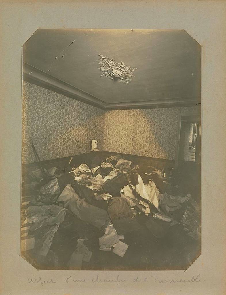 Detective Alphonse Bertillon's Crime Scene Photographs