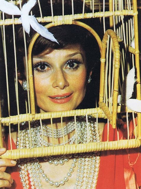 1972 Surrealiste Ball Audrey Hepburn