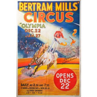 Bertram Mills Circus Poster - Flashbak