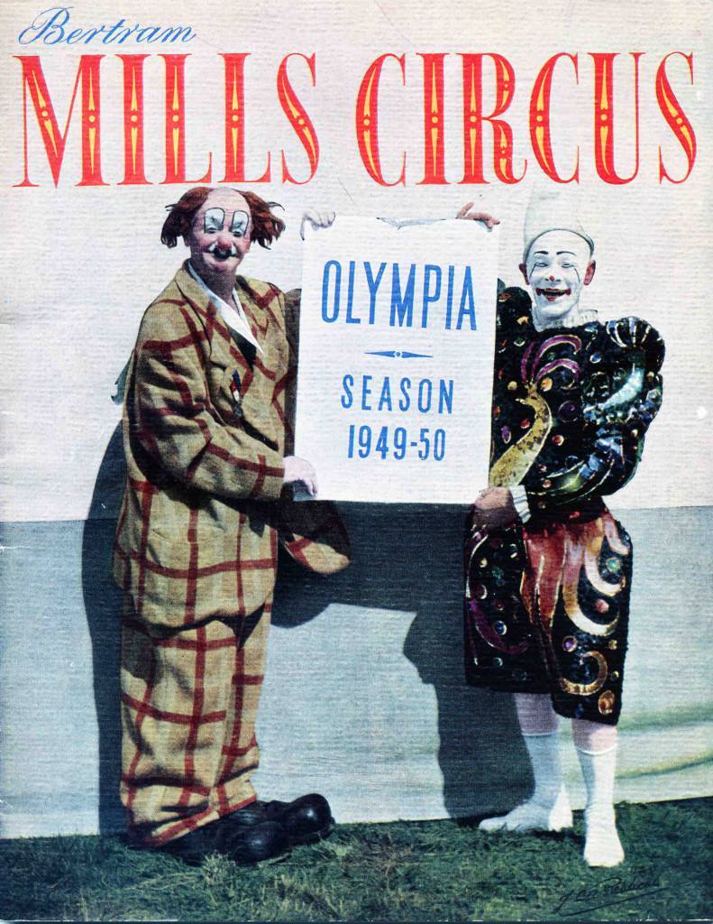 Bertram Mills Circus programme 1949