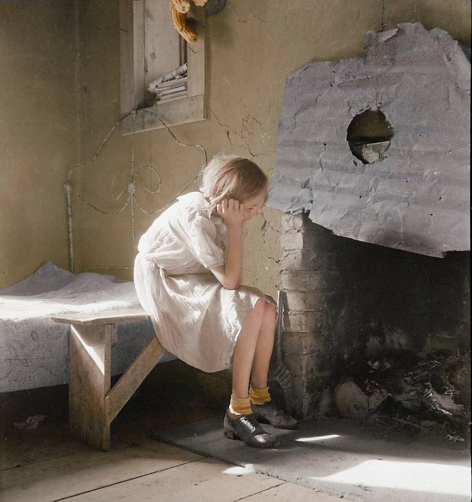Dorothea Lange's documentation of the Great Depression. Colorized by Jordan J Lloyd/Dynamichrome