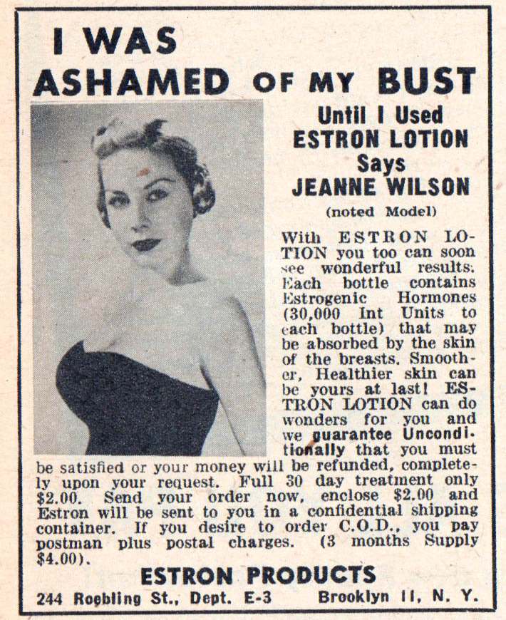 My Romance (Feb 1951 bra bust creams vintage 1950s