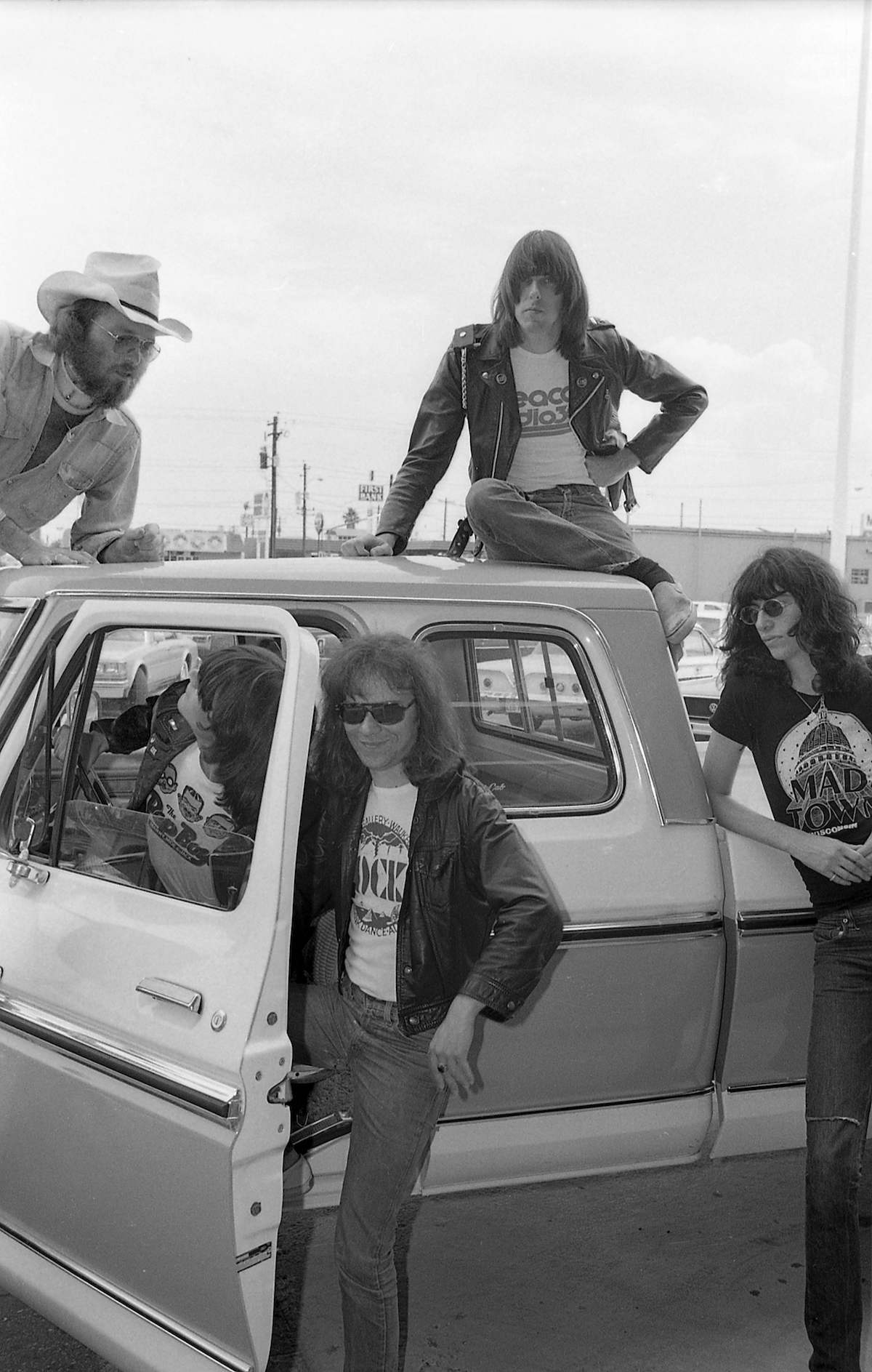 Ramones in Houston 2 1976 Danny Fields copy