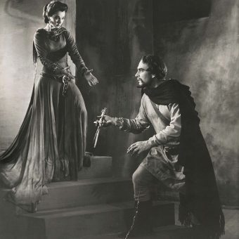 Vivien Leigh as Lady Macbeth, Laurence Olivier as Macbeth, SMT 1955 ...