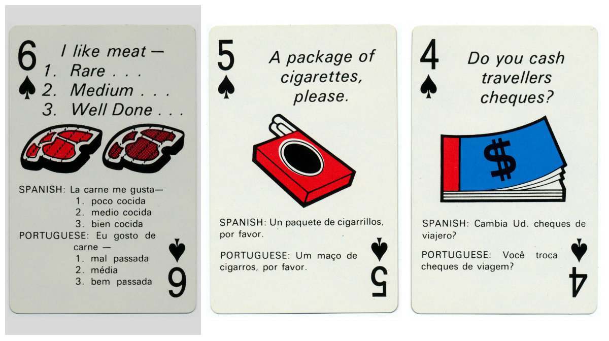 Braniff Playing Cards 16 Flashbak - 