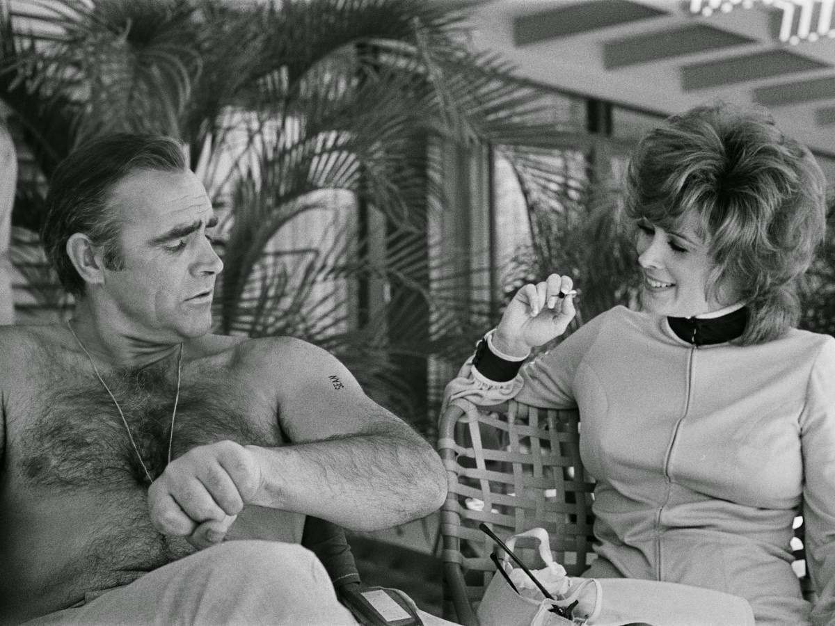 Sean Connery and Jill St. John