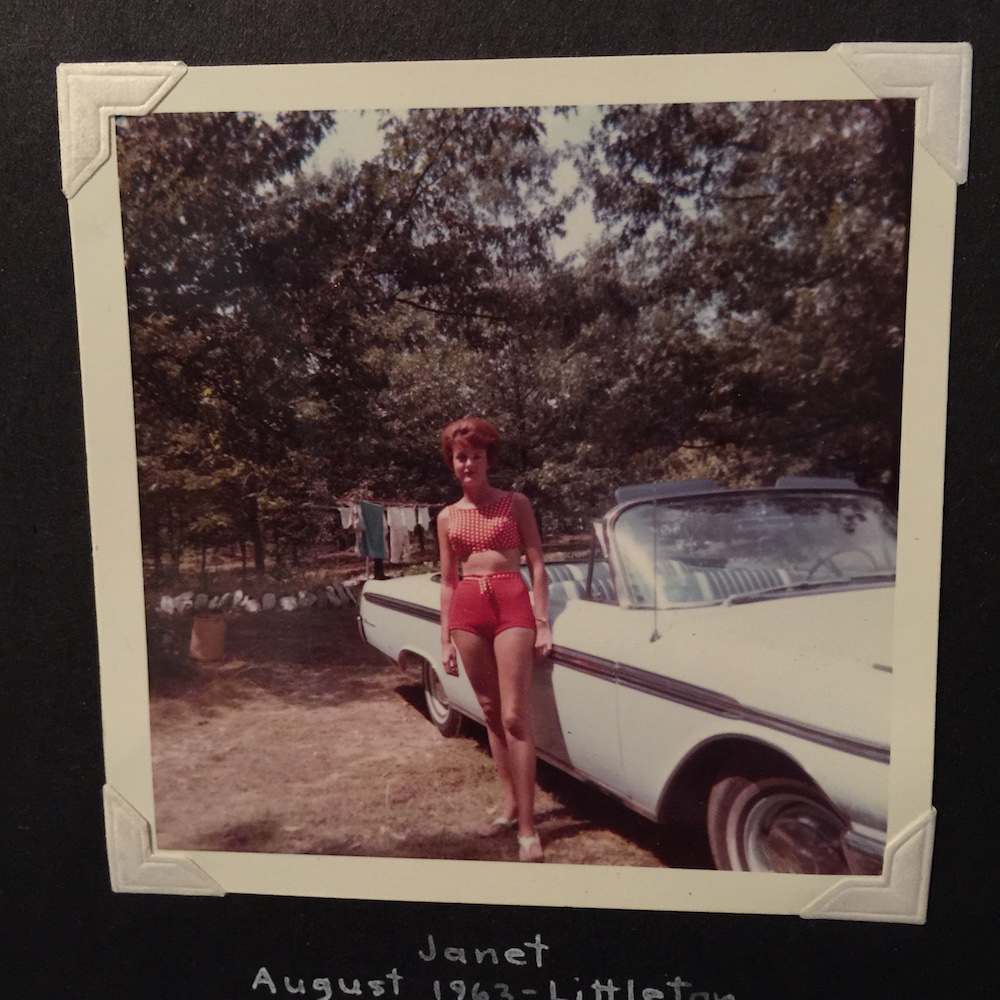 janet found photos car 1960s Massachusetts