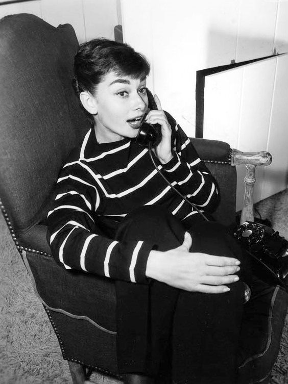 Audrey Hepburn 1953 LA Apartment Sabrina