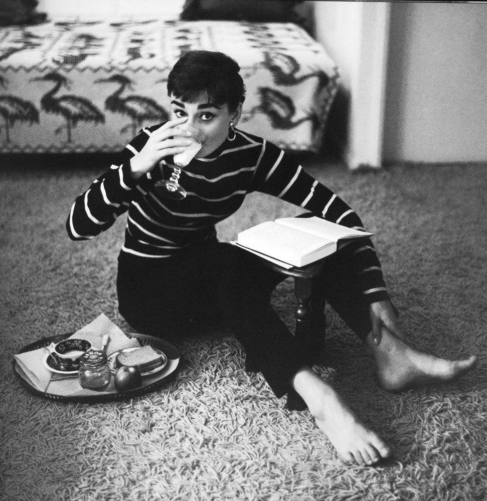 Audrey Hepburn 1953 Mark Shaw.