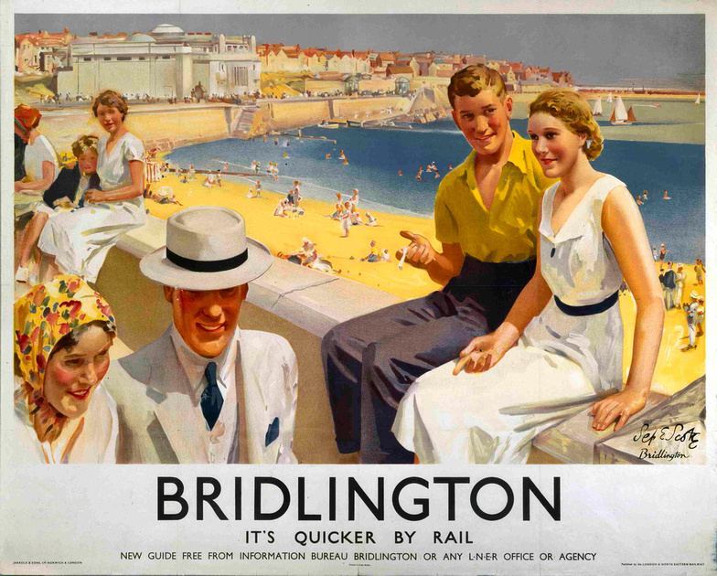 Bridlington LNER poster