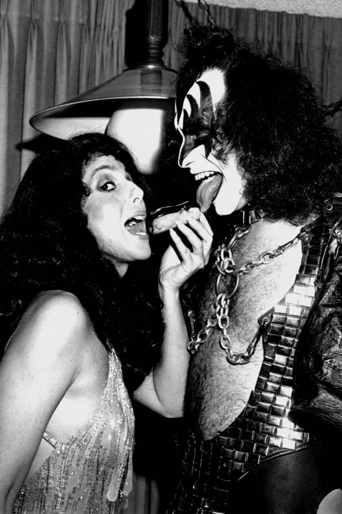 Cher and Gene Simmons 