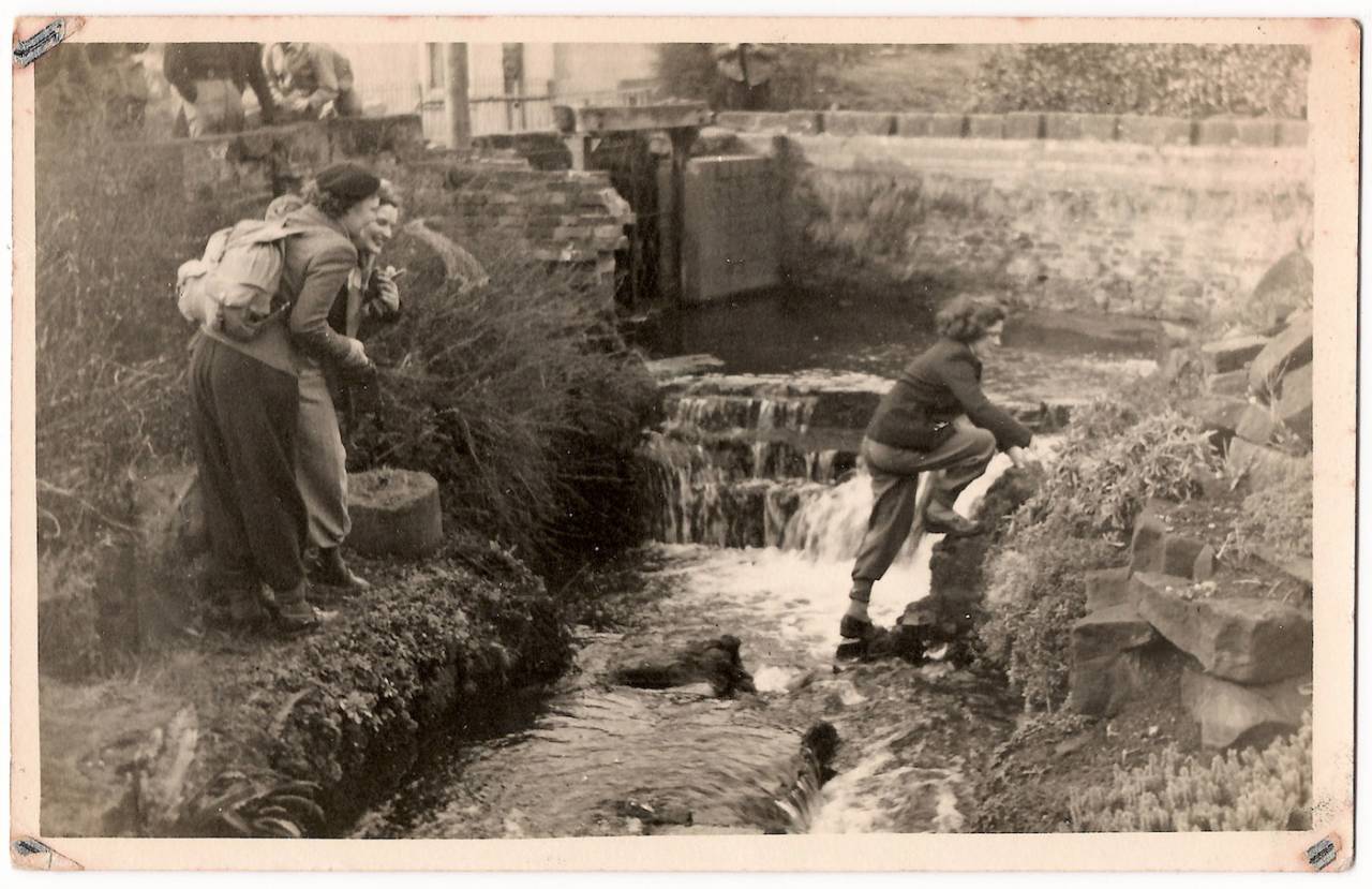 Walter and Chums in the Erdington Social and Cycling Club