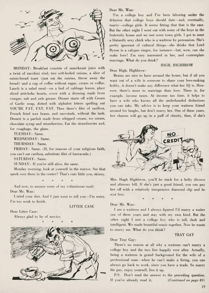 Jem men's magazine (Feb 1958) 18