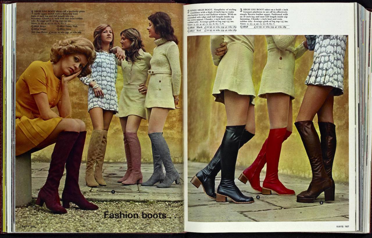 Miniskirts And Lots Of Purple: A 1972 Women's Fashion Catalog - Flashbak