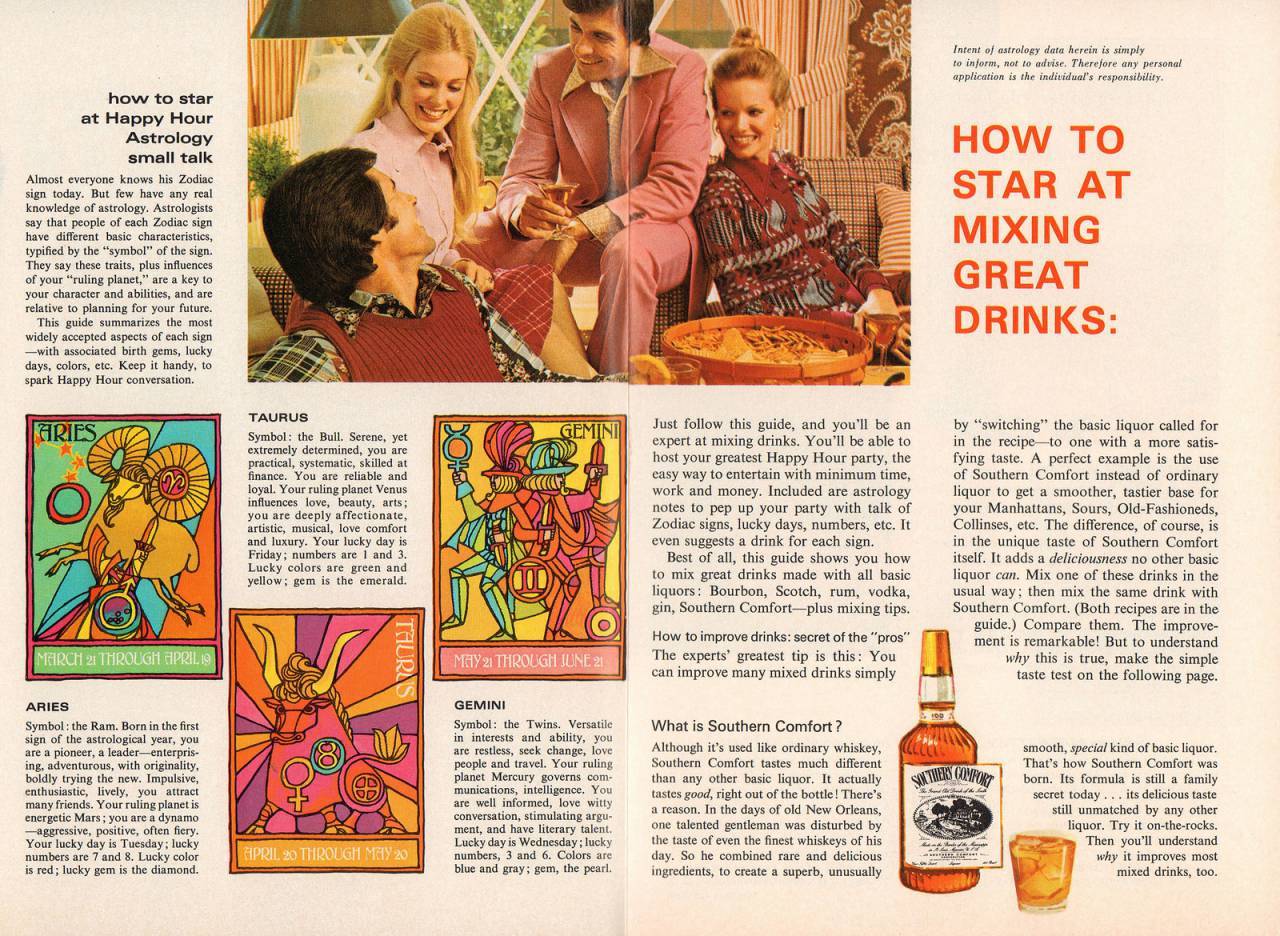 Mixology magazine cocktails drinks 1970s happy hour