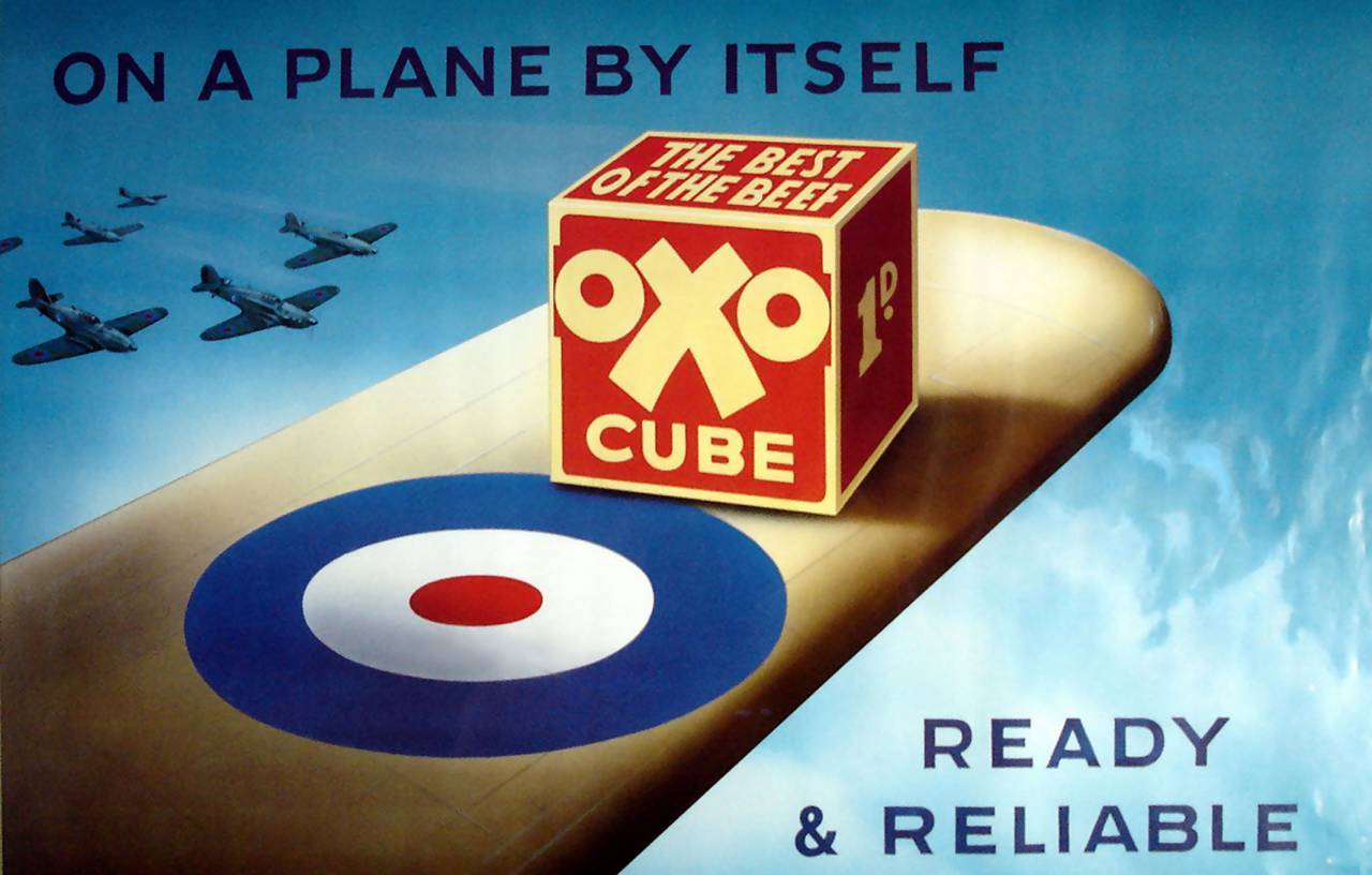 Oxo Cube WW2 adverts