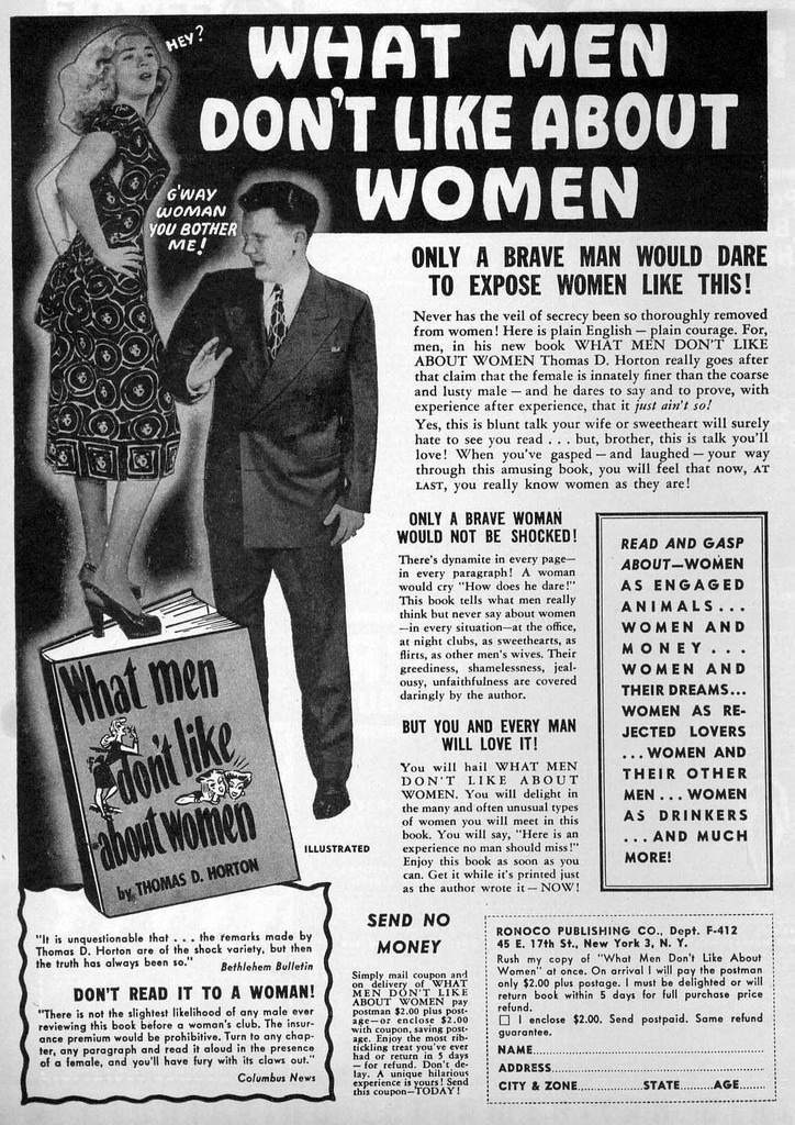 Vintage Sex Instruction Book Ads No Woman Is Safe Flashbak