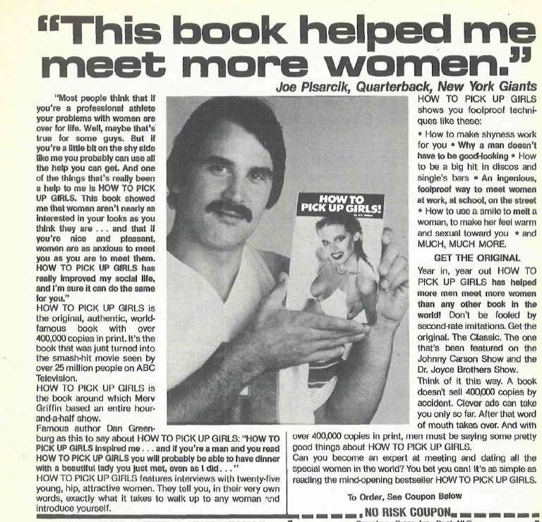 Sex Instruction Book Ads vintage 
