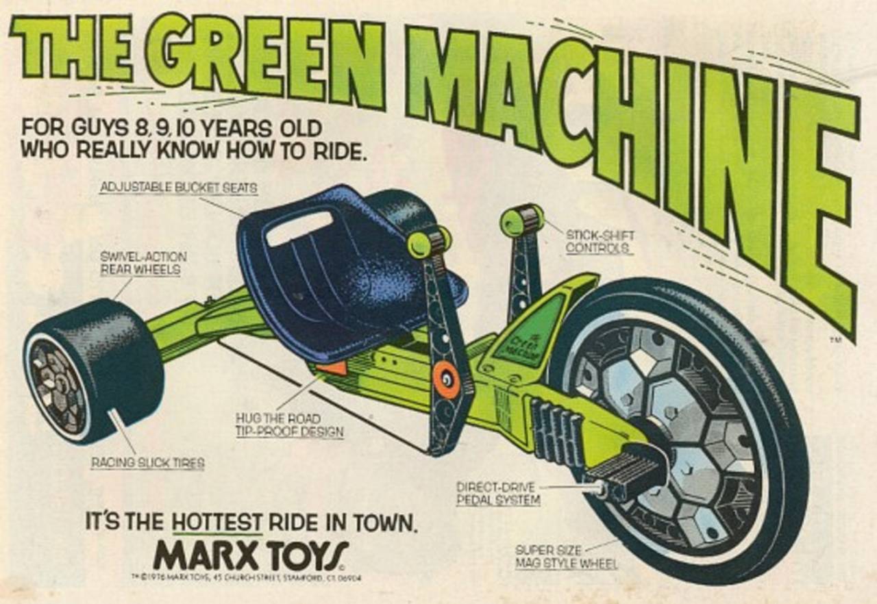 mean green machine big wheel