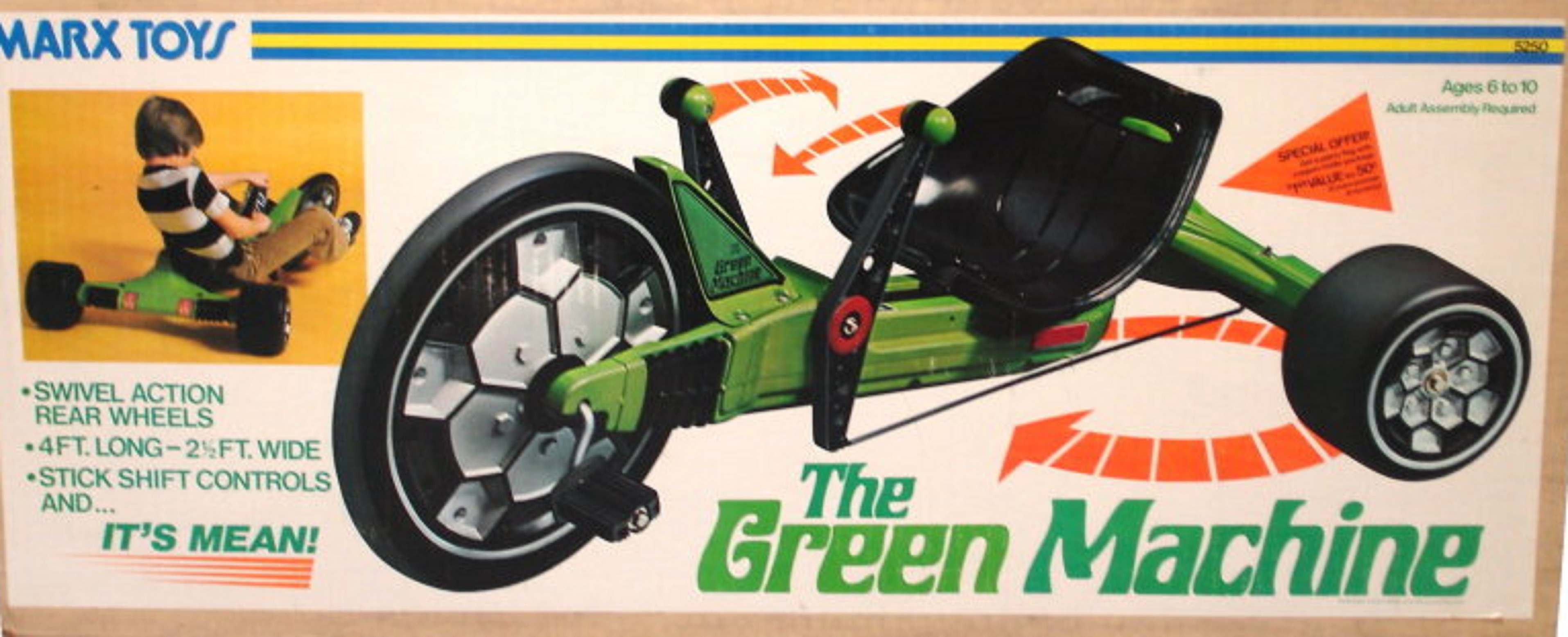 green machine big wheel