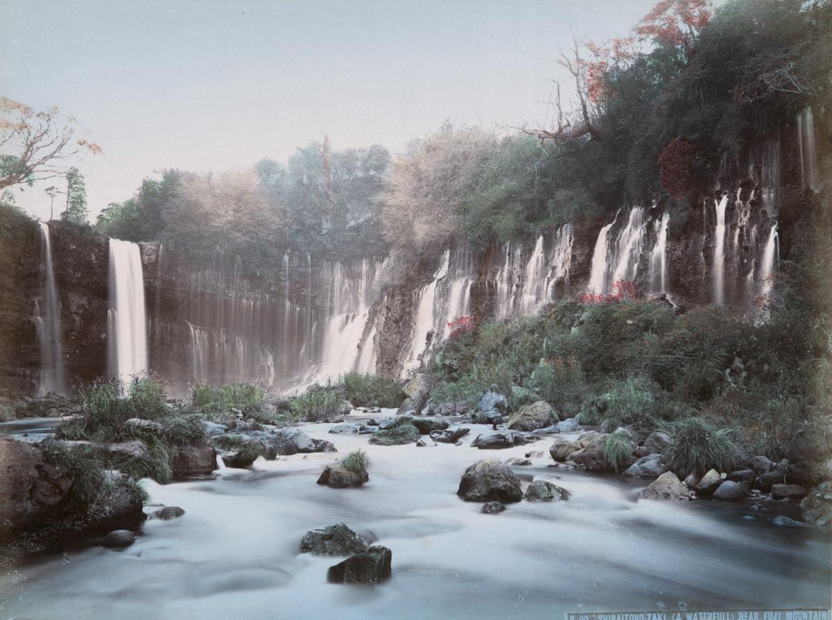 Shiraitono-Taki (A Waterfall) near Fuji Mountain, Japan
