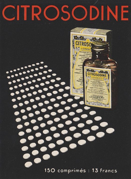 Pharmaceutical Ads 1930s France