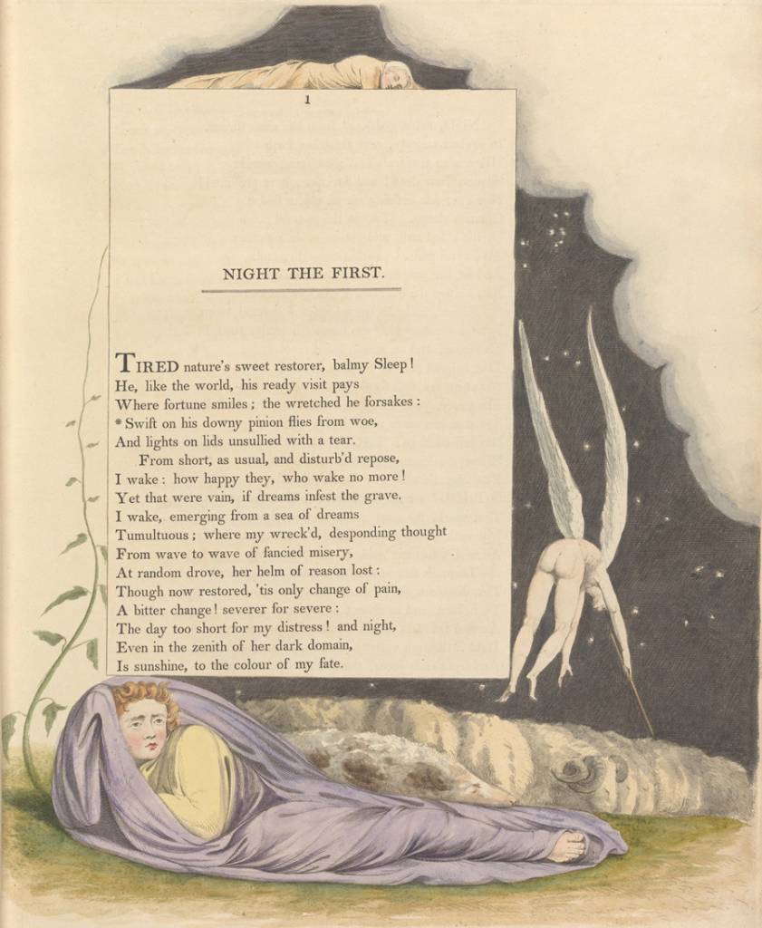 Edward Young William Blake illustrates