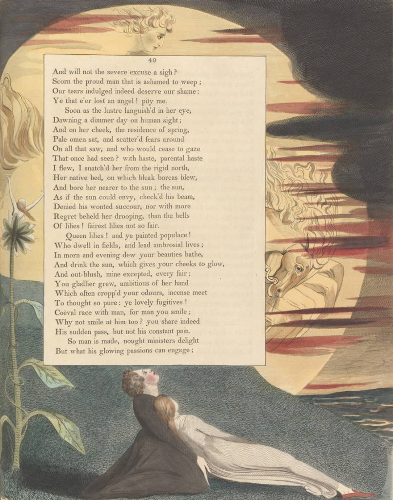 Edward Young William Blake illustrates