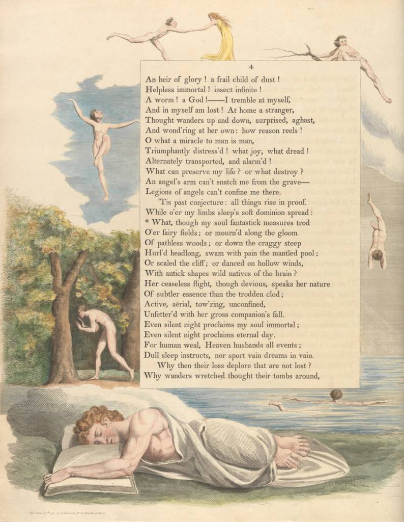 Edward Young William Blake illustrates