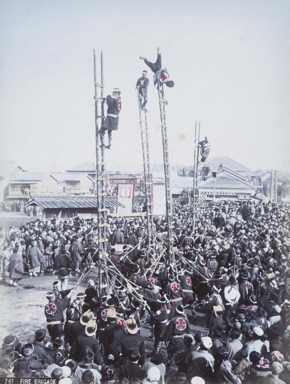 Fire Brigade, Japan, 1890