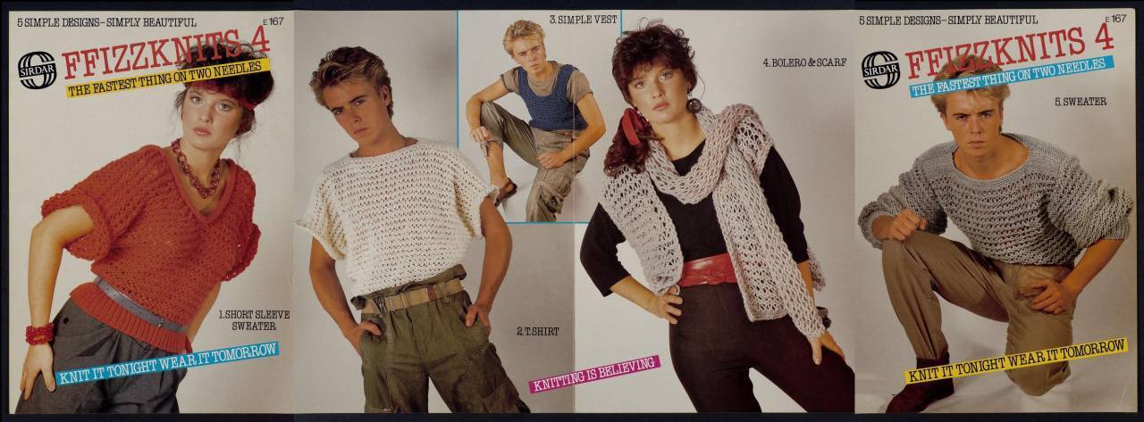 1980s knitting patterns