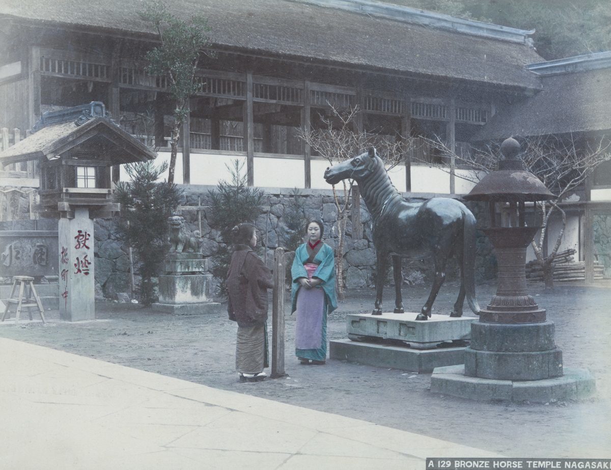 Bronze Horse Temple Nagasaki